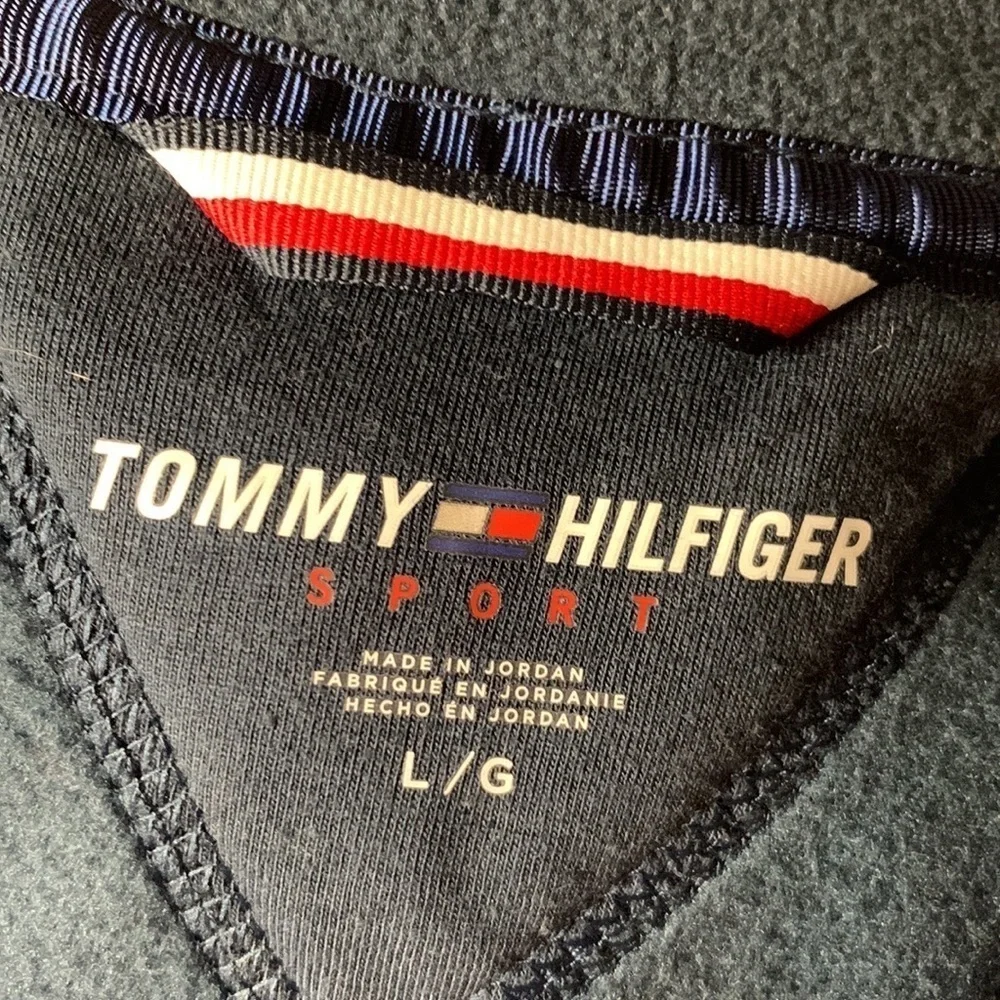 Tommy Hilfiger Sport colorblock fleece jacket Size Large